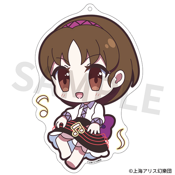 東方Project アクリルキーホルダー ゆるっととうほう 180 九十九八橋