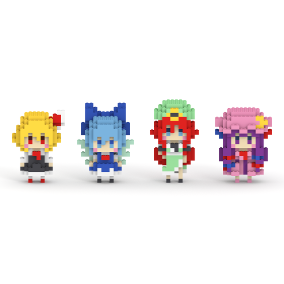フィギュア4種 正面