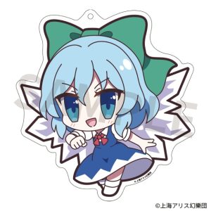 東方Project アクリルキーホルダー ゆるっととうほう 193 チルノ 非想天則Ver.